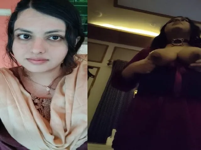 cute-hijab-girl-first-time-boobs-show-to-lover