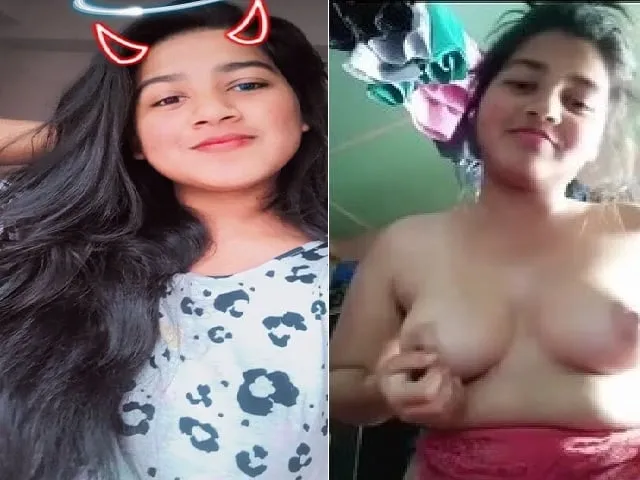 cute-village-sister-topless-boob