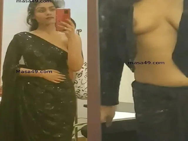 desi-girl-saree-removing-boob